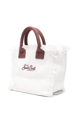 fringed-detail tote bag SAINT BARTH KIDS | COL000100326L